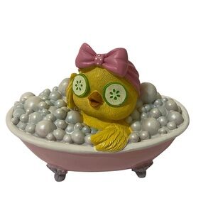 New Yellow Chick in a Bath with Bubbles - NWT